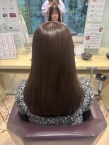 ファースト 仙台店(first) ホワイトグレージュ/デジタルパーマ/チェリーブラウン/広瀬通