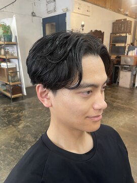 ヘアメイク ドロール(hair make DROLL) シャドウパーマx根本パーマ
