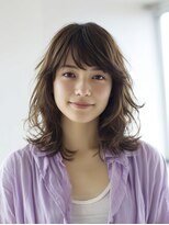 ニスル 町田店(NISURU)&nbsp;似合わせカット/大人ガーリー/ダークアッシュ/着物/町田/町田駅