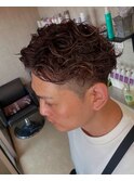 スパイラルパーマ