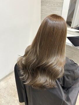 ロビン 反町横浜店(robin) 王道大人可愛いベージュ反町美容室