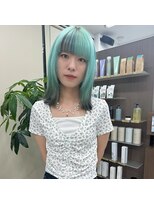 ノア(NOA by KENJE)&nbsp;デザインカラー　ミント×ブラック