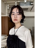 フィルムス 表参道(FILMS)&nbsp;暗めカラー/姫カットレイヤー/マロンベージュ/くすみベージュ