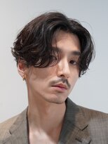 エリマ 横浜西口(elima) フェザーショートフェザーパーマニュアンスパーマショートヘア