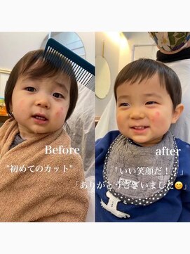 ロミー 本厚木(ROMMY.) キッズカット◎男の子ショート短め前髪オール世代◎七五三入園式