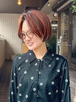 サロン シー(salon sea)&nbsp;salon sea奥村ミニボブ × アンブレラカラー