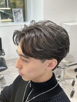 フィフスパーク(fifth PARK)&nbsp;フェザーパーマニュアンスパーマルーズパーマメンズカット渋谷