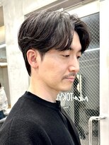 ニコ トウキョウ(nico TOKYO)&nbsp;センターパート曲がる縮毛矯正