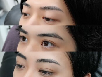 Men's Hair / Eyebrow salon BLANK TOKYO 渋谷店【ブランクトーキョー】の写真/【眉サロンデビューにも】髪と一緒に眉も垢抜けカットで、清潔感と好印象を同時に引き上げる[渋谷駅/men's]