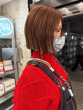 ノエロク 岐阜(noe rok) ショートボブ/韓国/ボブ/髪質改善/縮毛矯正/岐阜s39