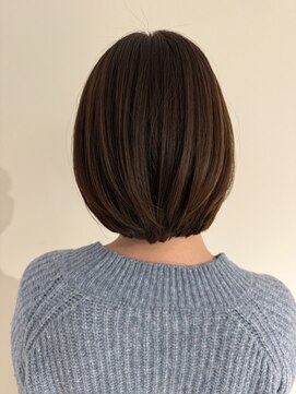 アヴァンスクロス あべのルシアス店(AVANCE.CROSS) ボブ×ブラウンベージュ