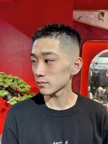メリケンバーバーショップ トーキョー(MERICAN BARBERSHOP TYO)&nbsp;スパイキーショート/バズカット/アップバング【嶋壽】315