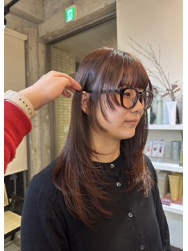 オルセン(OLSEN) レイヤー/インナーレイヤー/ブラウン/ブリーチなしダブルカラー