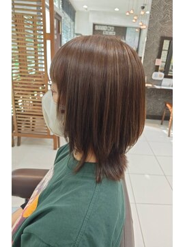 クリック 鎌取店 白髪ぼかしハイライト