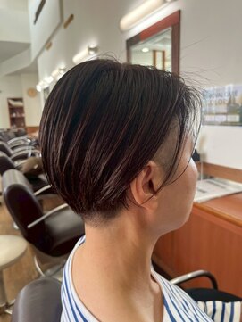 トップヘアー 本店(TOP HAIR) 刈り上げショートボブ