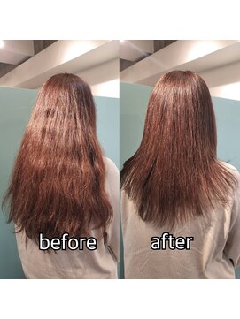 アミエ 大和店(ami e) ヘアエステコース+カラー+カット・髪質改善・縮毛矯正・白髪染め