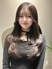【似合わせ】韓国レイヤーorハッシュカット＋マーブケア ￥6600