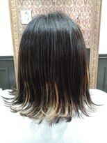 ミュズィー ドゥ ヘア(Musee du hair)&nbsp;オシャレな規則性のないデザインカラー