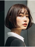 ショートボブ/ストレートボブ/前下がりボブ髪質改善20代30代40代