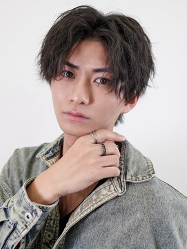 メンズサロン ガウディ 三宮店(men's salon Gaudi) メンズカット×ツイストスパイラル×センターパート