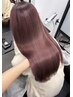 【YAGI指名限定】似合わせカット+透明感カラー+髪質改善バイカルテTR