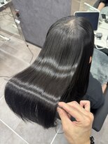 シンシア ドゥエ 新宿(CYNTHIA DUE) 【髪質改善/taiju】 縮毛矯正・ストレート/ダークパープル
