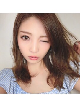 スイット ロペ(suite rope) サイドパートのカジュアルウエーブ