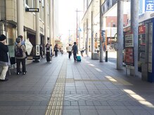 そのまま真っ直ぐ進みます☆