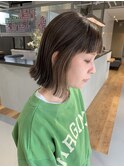 【nikiita女子】淡く透けるインナーカラー B96255
