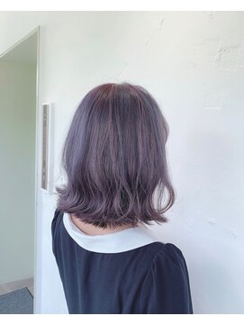 ピチカート(pizzicato) アッシュグレー　ミディアムヘア