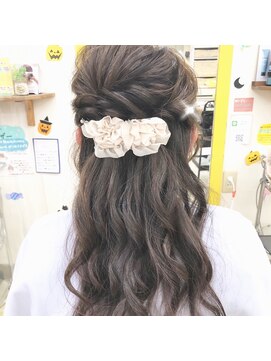 ヘアメイク リーフ 茂原店(HAIRMAKE Leaf) パーティーアレンジ