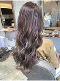 アディクシーパープルガーネットロング「倉敷美容室」NABLA