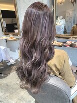 ナブラ(NABLA)&nbsp;アディクシーパープルガーネットロング「倉敷美容室」NABLA