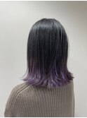 【Bellecoupes】橋口大  グラデーションカラーパープル