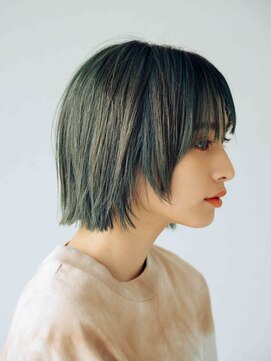 ヘアアンドリラクゼーション シャッセ(Hair&Relaxation SASE) プッツンハイトーンボブ