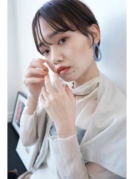 ラヴィズム 松崎店(LUVISM) 大人可愛い丸みショート耳掛けマッシュひし形小顔 20代30代