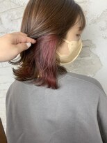 プライズ アイリス 池袋東口店(prize Iris)&nbsp;インナーカラーピンク11000円