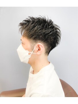 アンルポン(un.le.pont) ショートツーブロックグラデーション