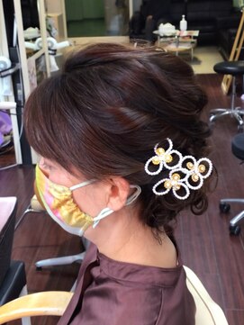 ヘアサロン ユニティ(Hair Salon Unity) 艶感・立体感MIXシニヨン