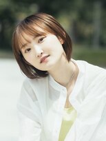 ヴィータ 田町(vi ta) 耳にかけられ、ハーフアップも出来る!柔らかショートボブ♪