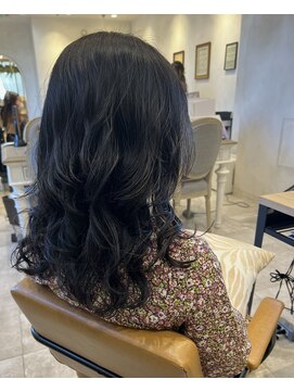 ラボヌールヘアーグレース 門前仲町店(La Bonheur hair grace) 巻き風パーマ