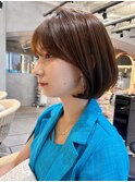 韓国風ショートボブ