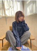 無造作ボブ
