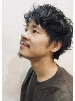 キュー(Cue_)&nbsp;刈り上げなしスパイキーショートパーマ