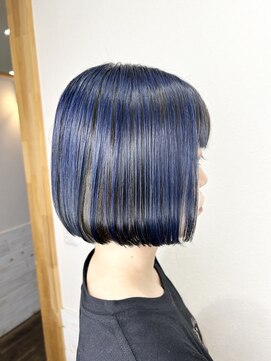 ヘアアンドメイク ルシア 奈良店(hair & make Lucia) ミニボブ アンブレラカラー