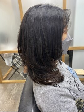 フレーム なんば店(FRAME) ウルフレイヤースタイル