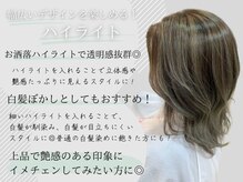 ステラ ヘア モード(Stella hair mode)の雰囲気（大人女性にオススメ白髪ぼかしハイライト☆気品溢れるスタイルに）