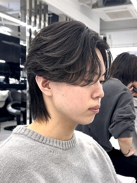 メンズヘアセンス 渋谷(MEN'S HAIR SENSE) カルマパーマ/ウルフ/マッシュパーマ/ハイライト/渋谷