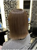 【50代切りっぱなしボブ】air銀座タワー　藤本麻衣