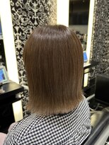 【50代切りっぱなしボブ】air銀座タワー　藤本麻衣
